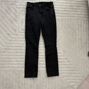 Mother Women’s Black Denim Ankle Cut - Size 26